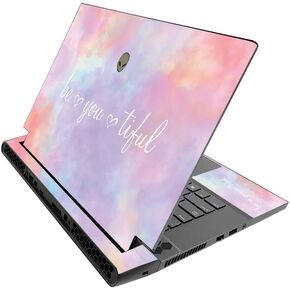 MightySkins Skin for Alienware M15 R3 (2020) & M15 R4 (2021) - BeYouTiful | Protective Viny wrap | Easy to Apply and Change Style | Made in The USA