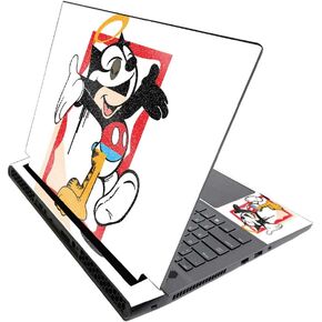MightySkins Glossy Glitter Skin for Alienware M17 R3 (2020) & M17 R4 (2021) - Character Swap | Durable High-Gloss Glitter Finish | Easy to Apply and Change Style | Made in The USA