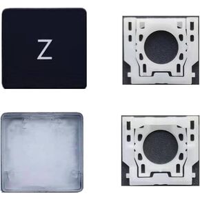 Replacement Individual Z Key Cap and Hinges are Applicable for Surface Pro 4/5/6/7 1724 1796 1807 1866 (Black) Keyboard to Replace The Z Key Cap and Hinge