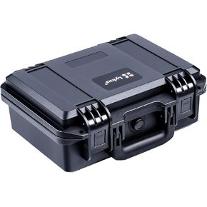 Lykus HC-3020 Waterproof Hard Case with Customizable Foam Insert, Interior Size 11.81x7.87x7.87 in, Suitable for Pistol, DSLR Camera, Lenses and More