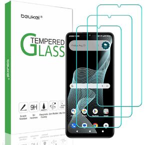beukei (3 Pack) Designed for Cricket Icon 6 Screen Protector Tempered Glass, 9H Hardness