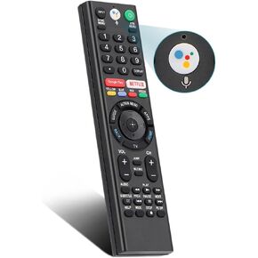 RMF-TX310U Voice Micphone Replacement Remote Control Applicable for Sony Smart Bravia TV and Sony Smart Bravia Android TVs, Sony 4K UHD Crystal HDR TV, Sony OLED Ultra HDTV, XBR KDL Series TV1