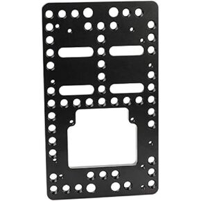 CAMVATE Aluminum Cheese Plate Battery Backboard Compatible with IDX P-V2 Quick Release V Mount Camera Plate - 2675