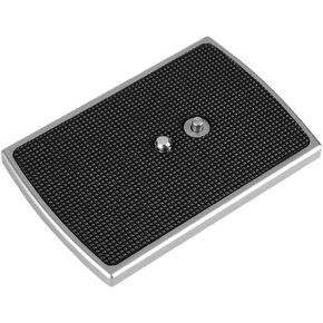 TH-650DV Mini Tripod Plate,Aluminum Alloy DSLR Camera 1/4 Inch Mounting Screw Tripod Monopod Quick Release Plate,for TH-650, VD-2200, NTP-650, QVD-2000
