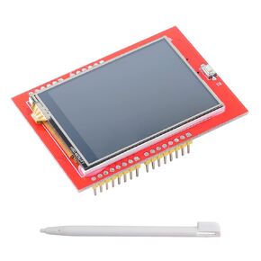 2.4" inch TFT LCD Display Module ILI9341 Resistive Touchscreen 5V/3.3V 8-bit Parallel Interface w/SD Card Slot for Arduino U NO Mega-2560