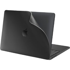 BlueSwan Soft Case Compatible with MacBook Pro 13 inch M2 M1 2024-2017 Release A2338 A2289 A2251 A2159 A1989 A1706 A1708,Shatterproof PP and Matte Anti-Fingerprint Protective Case, Matte Black