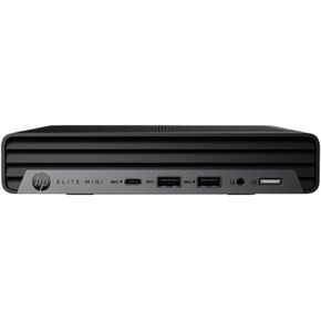 HP Elite Mini 600 G9 Desktop Computer - Intel Core i5 12th Gen i5-12500T Hexa-core (6 Core) 2 GHz - 8 GB RAM DDR5 SDRAM - 256 GB M.2 PCI Express NVMe SSD - Desktop Mini - Black