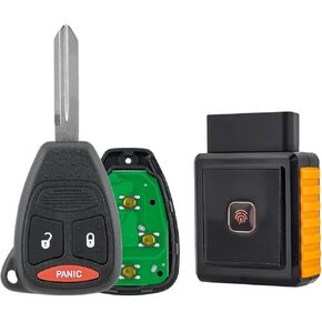 Car Remote controlfor 2007-2009 Dodge Ram 1500 2500 3500 Jeep Wrangler Patriot Compass Chrysler Aspen Durango More Keyless Entry Systems 315 MHz FCCID KOBDT04A