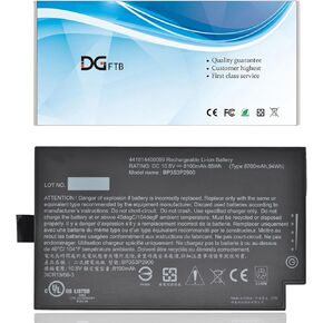 BP3S3P2900 Laptop Battery for GETAC B300 B300X Series Notebook 441814400099 BP3S3P2900(P) BP3S3P2900P 4418144000490 3ICR19/66-3 10.8V 88Wh/8100mAh