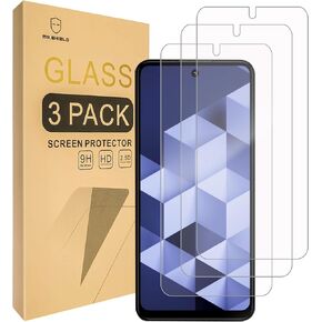 Mr.Shield Screen Protector compatible with HMD Vibe [Tempered Glass] [3-PACK] [Japan Glass with 9H Hardness]