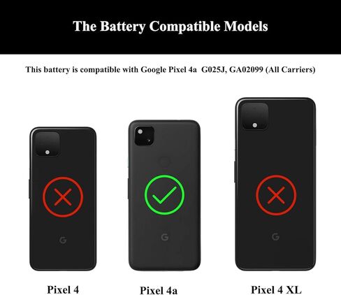 for Pixel 7 Battery Replacement Kit, Replacement Battery for Google Pixel 7 Model GVU6C, GQML3, GO3Z5 with Repair Tools Kit and User Manual in Kuwait