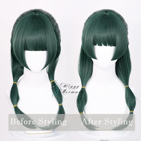 Anime Black Cosplay Wig Straight Cute Wig Costume Cosplay Wigs Halloween Party Comic Wig + Wig Cap in Kuwait