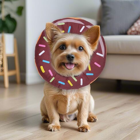 Dog Cones for Small Dogs,Comfortable Adjustable Soft Dog Cone After Surgery，Soft Protective Recovery Cone for Dogs and Cats,Washable Dog Elizabethan Collar Stop Licking Wounds (Blue, S) in Saudi Arabia