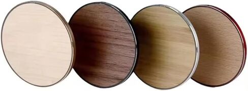 Wood Wireless Charger Pad, 15W Fast Charge, Qi Certified, Compatible with iPhone, Elegant Home or Office Decor (Redwood) in Saudi Arabia