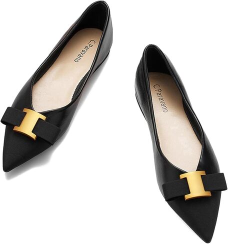 C.Paravano Flats for Women | Pointed Toe Flats | Ballet Flats | Women Shoes Dressy Comfortable in Saudi Arabia