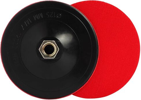 3 Inch Hook and Loop Backing Pads Orbital Sander Polisher Backer Pads with 5/8"-11 Drill Adapter 2-Pcs in Kuwait