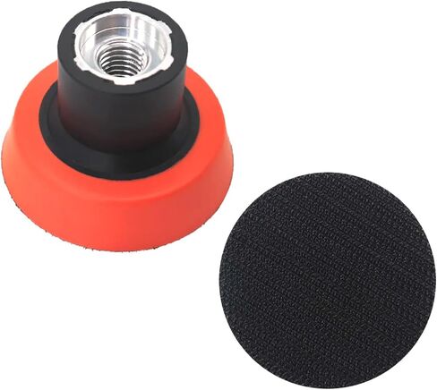 3 Inch Hook and Loop Backing Pads Orbital Sander Polisher Backer Pads with 5/8"-11 Drill Adapter 2-Pcs in Kuwait