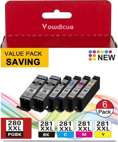 خراطيش حبر PFI-1000 - سعة عالية متوافقة مع طابعة Canon imagePROGRAF PRO 1000، 12 عبوة (MBK، PBK، C، M، Y، R، GY، B، PGY، PC، PM، CO) in Kuwait