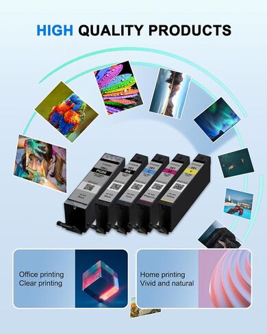 خراطيش حبر PFI-1000 - سعة عالية متوافقة مع طابعة Canon imagePROGRAF PRO 1000، 12 عبوة (MBK، PBK، C، M، Y، R، GY، B، PGY، PC، PM، CO) in Kuwait