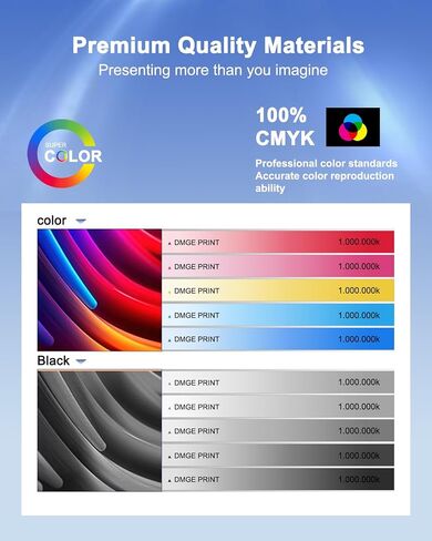 خراطيش حبر PFI-1000 - سعة عالية متوافقة مع طابعة Canon imagePROGRAF PRO 1000، 12 عبوة (MBK، PBK، C، M، Y، R، GY، B، PGY، PC، PM، CO) in Kuwait