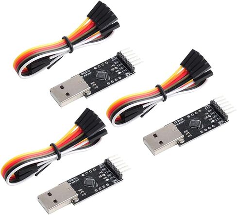 3 قطع CP2102 USB إلى TTL وحدة تسلسلية مع دبوس DTR، محول محول وحدة تنزيل STC لـ Arduino، ESP32-cam، GSM Relay، Pro Mini، شاشة Nextion، Beitian GPS in Kuwait