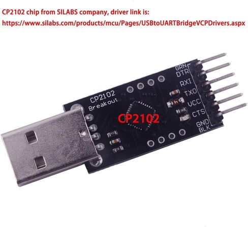 3 قطع CP2102 USB إلى TTL وحدة تسلسلية مع دبوس DTR، محول محول وحدة تنزيل STC لـ Arduino، ESP32-cam، GSM Relay، Pro Mini، شاشة Nextion، Beitian GPS in Kuwait