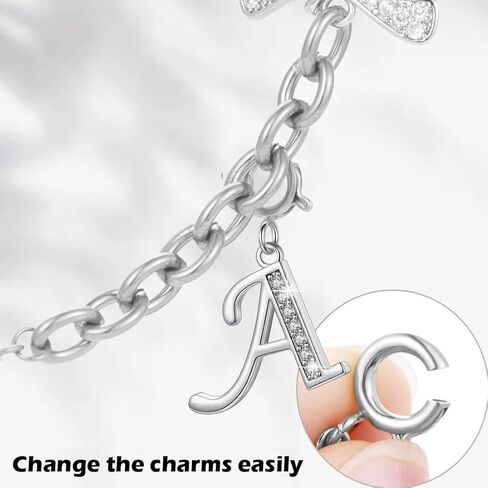Compatible with Watch Bands 38mm 40mm 41mm 42mm 44mm 45mm,Adjustable Bling Bands with Charms for Watch Series 7/6/5/4/3/2/1/SE in Saudi Arabia
