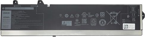 RCVVT 83Wh 6827mAh 6-Cell Battery Replacement for Dell Precision 7670 Series Laptop X26RT NWDC0 11.55V in Saudi Arabia