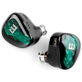 keephifi TRI Starriver in Ear Monitors 10mm Flagship Beryllium Dynamic Driver Professional Earbuds Wired for Musicians Audiophile,6mm Metal Titanium Diaphragm IEM Earphones Headphones(Blue,4.4mm)