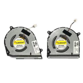 New Compatible CPU and GPU Cooling Fan for HP Envy X360 15-DS 15-DR 15M-DS 15M-DS0011DX 15-DS0013NR 15-DS0003CA 15-DS0013CA TPN-W142 TPN-W143 Series L53542-001 L53541-001 Fan