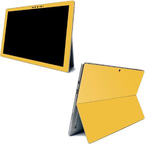 MightySkins Skin for Microsoft Surface Pro 7 - Solid Marigold | Protective, Durable, and Unique Vinyl Decal Wrap Cover | Easy to Apply, Remove, and Change Styles | Made in The USA