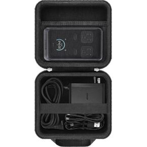 co2CREA Hard Protective Case for Anker Prime 240W 8-in-1 Charging Station/Anker Prime 160W 14-Port Docking Station, Organizer Bag for Adapter and Other Accessories (Case Only)