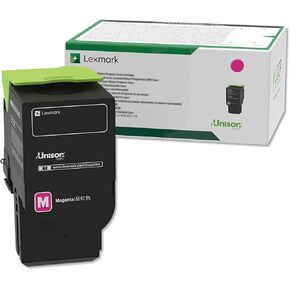 Lexmark C241XM0 Magenta Extra High Yield Return Program Cartridge Toner, Grey