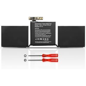 ROLADA Replacement Laptop Notebook Battery for MacBook Pro A1713 A1708, fit MacBook Pro 13 Backup Notebook, 54.5 Wh; 4781 mAh