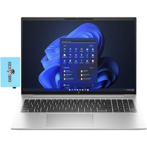 HP EliteBook 860 G10 Business Laptop 16.0" IPS WUXGA Display (Intel i5-1335U, 32GB DDR5, 1TB PCIe SSD, Backlit KYB, Fingerprint, 2 Thunderbolt 4, B&O Speakers, WiFi 6E, Win 11 Pro) w/DKZ Hub