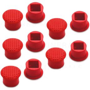 Zahara TrackPoint Keyboard Mouse Red Cap Soft Dome Laptop Pointer Replacement for Lenovo Thinkpad IBM T410 T420 T430 T510 T520 X61 / E420 E430 E520 / R400