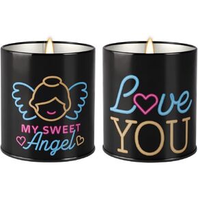 2.5oz Small Portable Gift Aromatherapy Candle,Soy Wax Tin Candles,Set of 16 Scented Candles Gift for Mother, Wife, Daughter, Friend