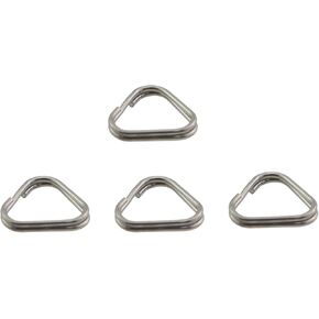 4PCS Triangle Pull Loop Camera Strap Camera Strap Attachment Metal Loop Micro SLR Strap Conversion Buckle for Camera Replacement or Spare Parts