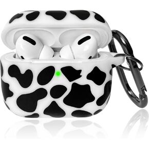 for Airpods Pro Case Cute Cover with Keychain,Full Protective Camo Color Silicone Airpod Case for Women Men Girl, Compatible for Air pods Pro Wireless Charging Case,Front LED Visible camo