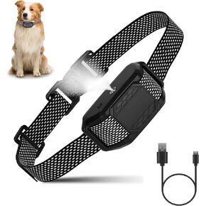 Humane Citronella Dog Bark Collar - Adjustable Sensitivity Spray Bark Collar for Small Medium Large Dogs, IP65 Waterproof Design (Spray Not Included) - Effective Anti Barking Control Solution
