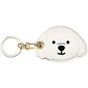 Leather Anti-Lost Keychain Case Cover for AirTags Tracker Holder, Avocado Anti-Drop Scratch Cute AirTag Holder with Keychain Accessories for Women Kids Pets Backpacks (Avocado)
