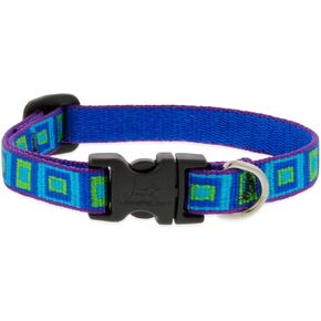 LupinePet Originals 1/2" Sea Glass 10-16" Adjustable Collar for Small Dogs