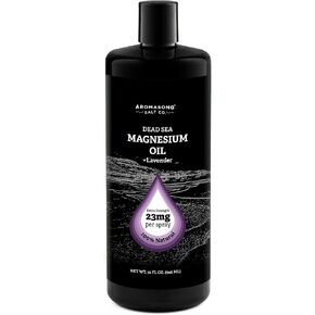 Aromasong Grapefruit Extra Strength Ultra-Pure Magnesium Spray (23mg Magnesium in Each Spray) 8 Oz, Known to be Used for Leg Discomfort and Promotes a Calm Sleep.