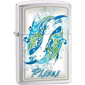 Zippo Lighter - Horoscope Zodiac Signs (Pisces)