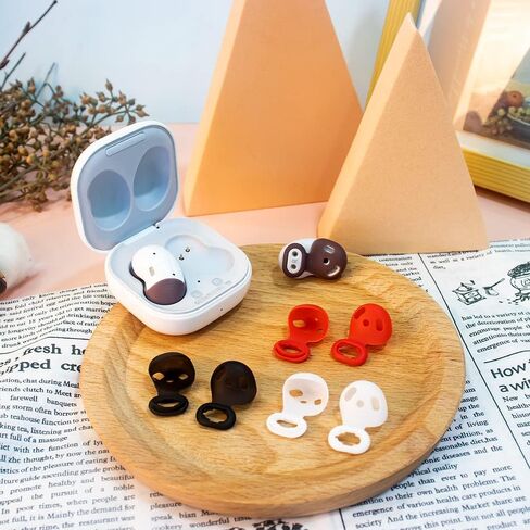 8 أزواج من أغطية الأذن السيليكون البديلة لسماعات Galaxy Buds Live وملحقات رؤوس الأذن المضادة للانزلاق المتوافقة مع Samsung Galaxy Buds Live in Kuwait