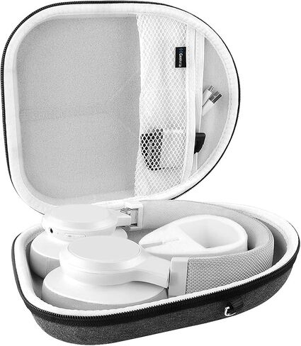 Geekria Shield Headphones Case Compatible with JBL JBL Tune 770NC, Tune 760NC, Tune 750NC, Tune 720BT, Live 770NC Case, Replacement Hard Shell Travel Carrying Bag with Cable Storage (Dark Grey) in Saudi Arabia
