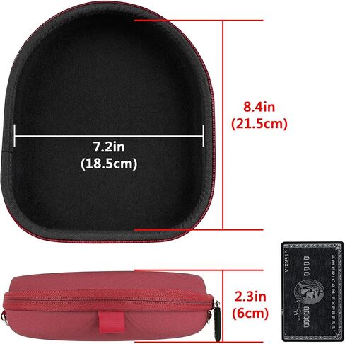 Geekria Shield Headphones Case Compatible with JBL JBL Tune 770NC, Tune 760NC, Tune 750NC, Tune 720BT, Live 770NC Case, Replacement Hard Shell Travel Carrying Bag with Cable Storage (Dark Grey) in Saudi Arabia