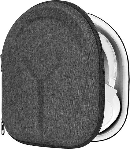 Geekria Shield Headphones Case Compatible with JBL JBL Tune 770NC, Tune 760NC, Tune 750NC, Tune 720BT, Live 770NC Case, Replacement Hard Shell Travel Carrying Bag with Cable Storage (Dark Grey) in Saudi Arabia