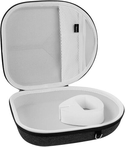 Geekria Shield Headphones Case Compatible with JBL JBL Tune 770NC, Tune 760NC, Tune 750NC, Tune 720BT, Live 770NC Case, Replacement Hard Shell Travel Carrying Bag with Cable Storage (Dark Grey) in Saudi Arabia