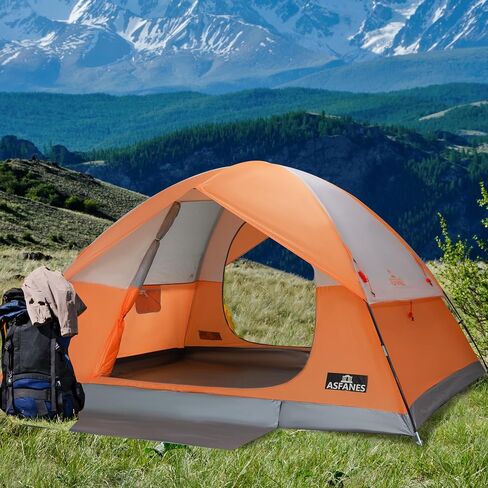 2-12 Person Tents for Camping Waterproof, Backpack Double Layer Camping Tents, Perfect Picnics, Fishing and Backyard Camping in Saudi Arabia